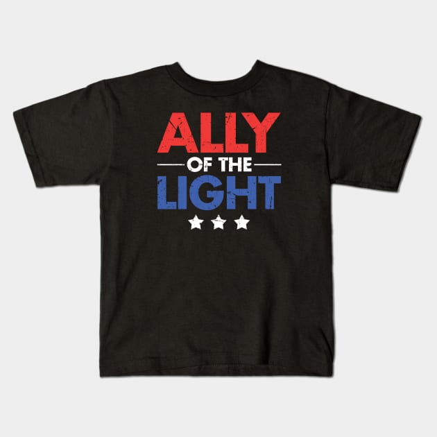 Ally of the Light - Joe Biden Kids T-Shirt by zeeshirtsandprints